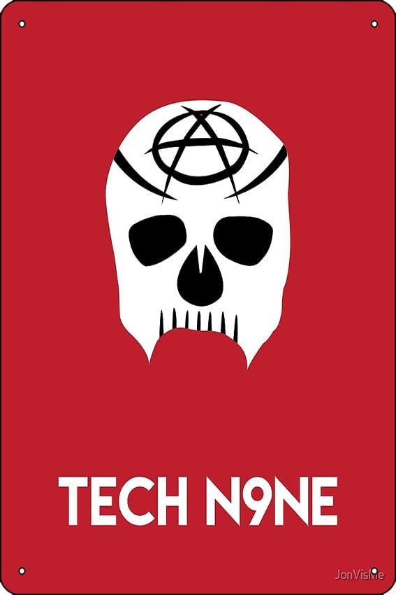 Office Tech For Men - Tech N9ne Worldy Angel - Letrero