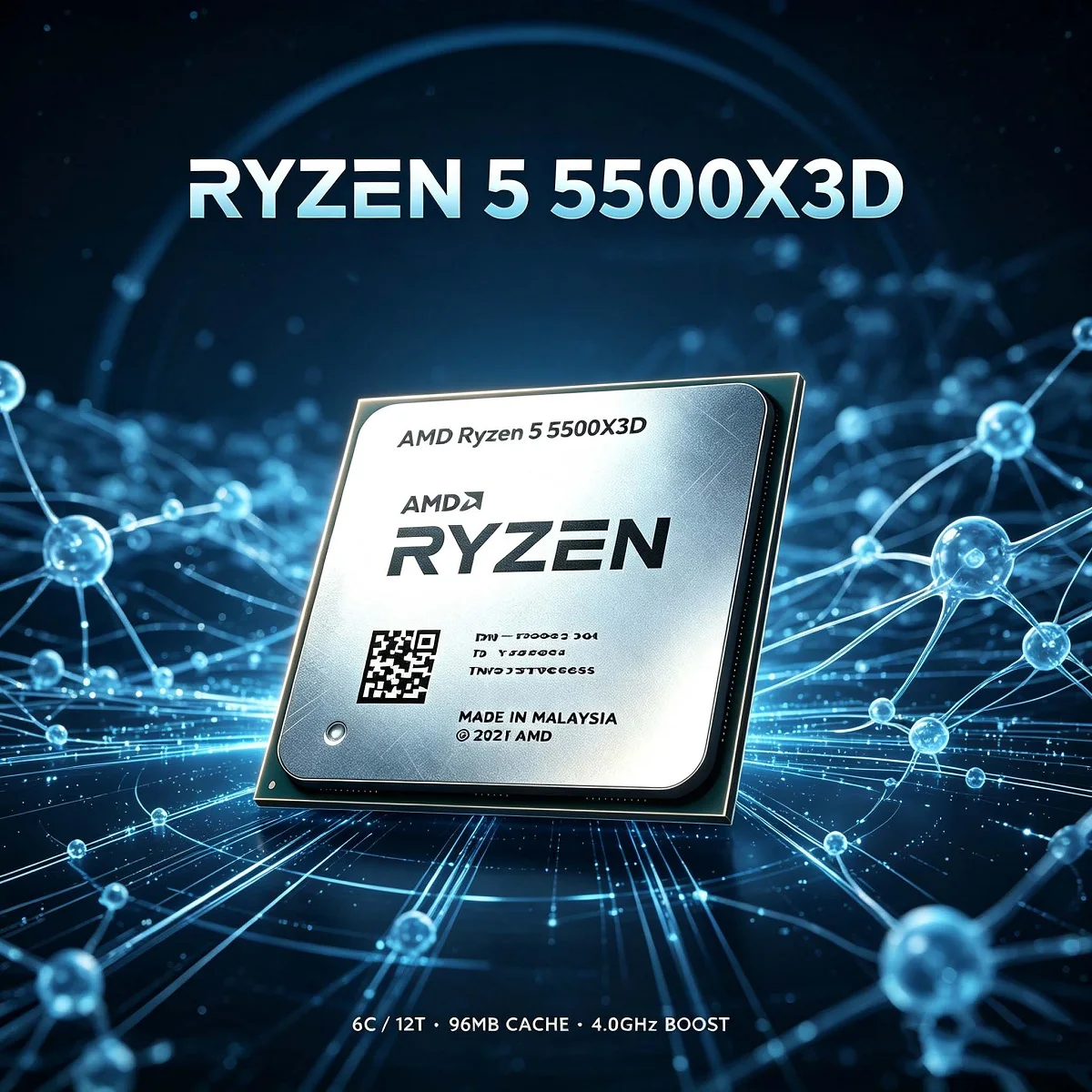 Amd Cpu Ryzen 5 - Procesador AMD Ryzen 5 5500X3D R5