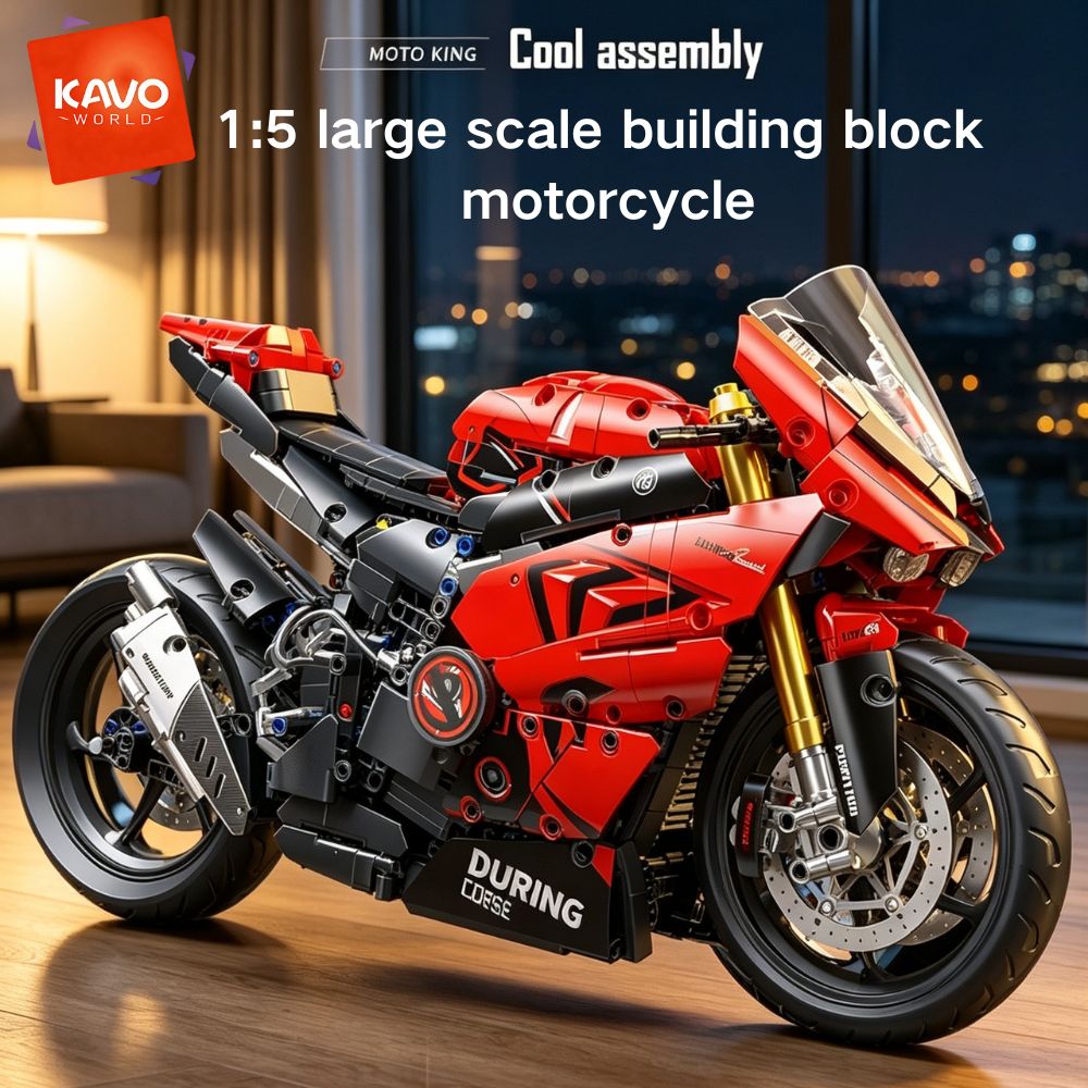 Office Tech For Men - KAVOWORLD Kit de Modelo de Supermoto