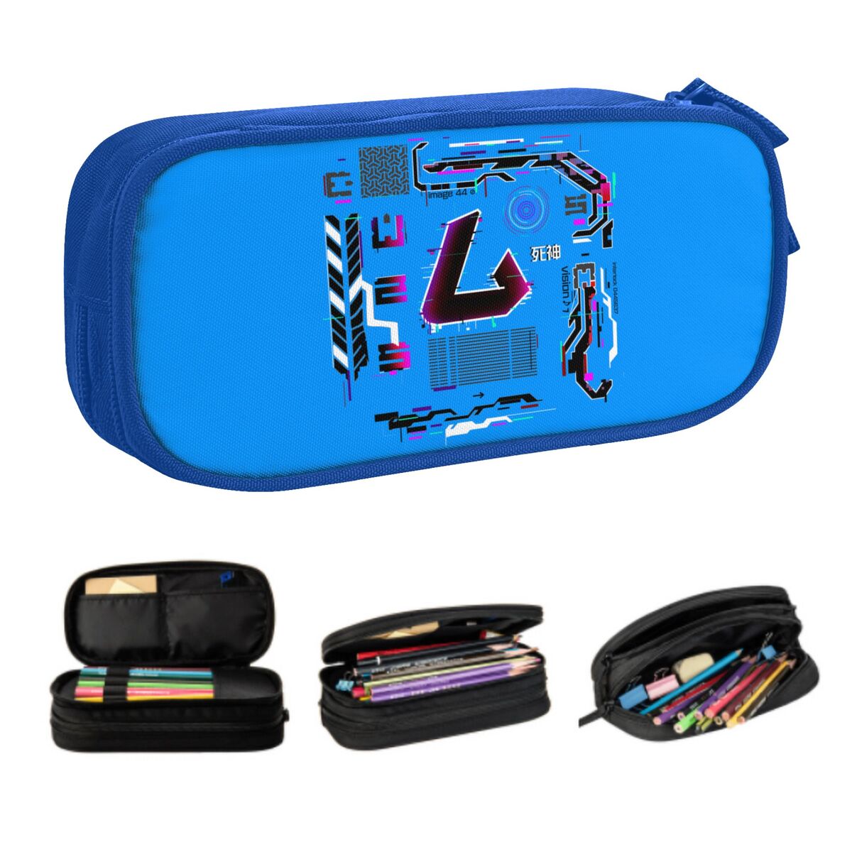 Office Tech Wear - Estuches de lápices japoneses personalizados de