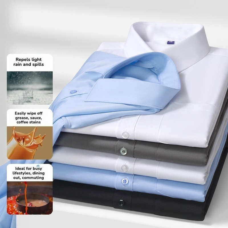 Camisa de Manga Larga Impermea - Office Tech Wear reseña y precio