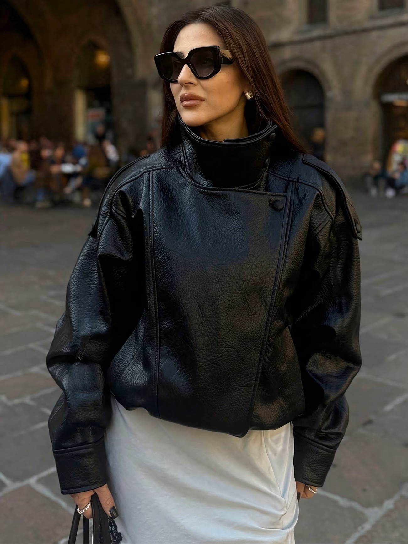 Chaquetas de Cuero Sintético P - Office Tech Wear reseña y precio