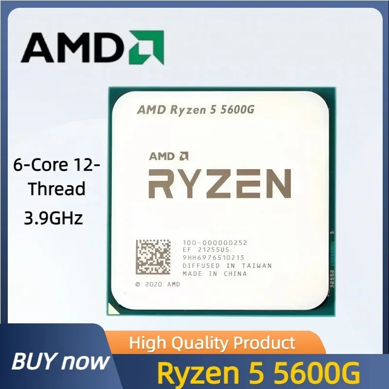 Procesador AMD R5 5600G Ryzen  - Amd Cpu Ryzen 5 reseña y precio