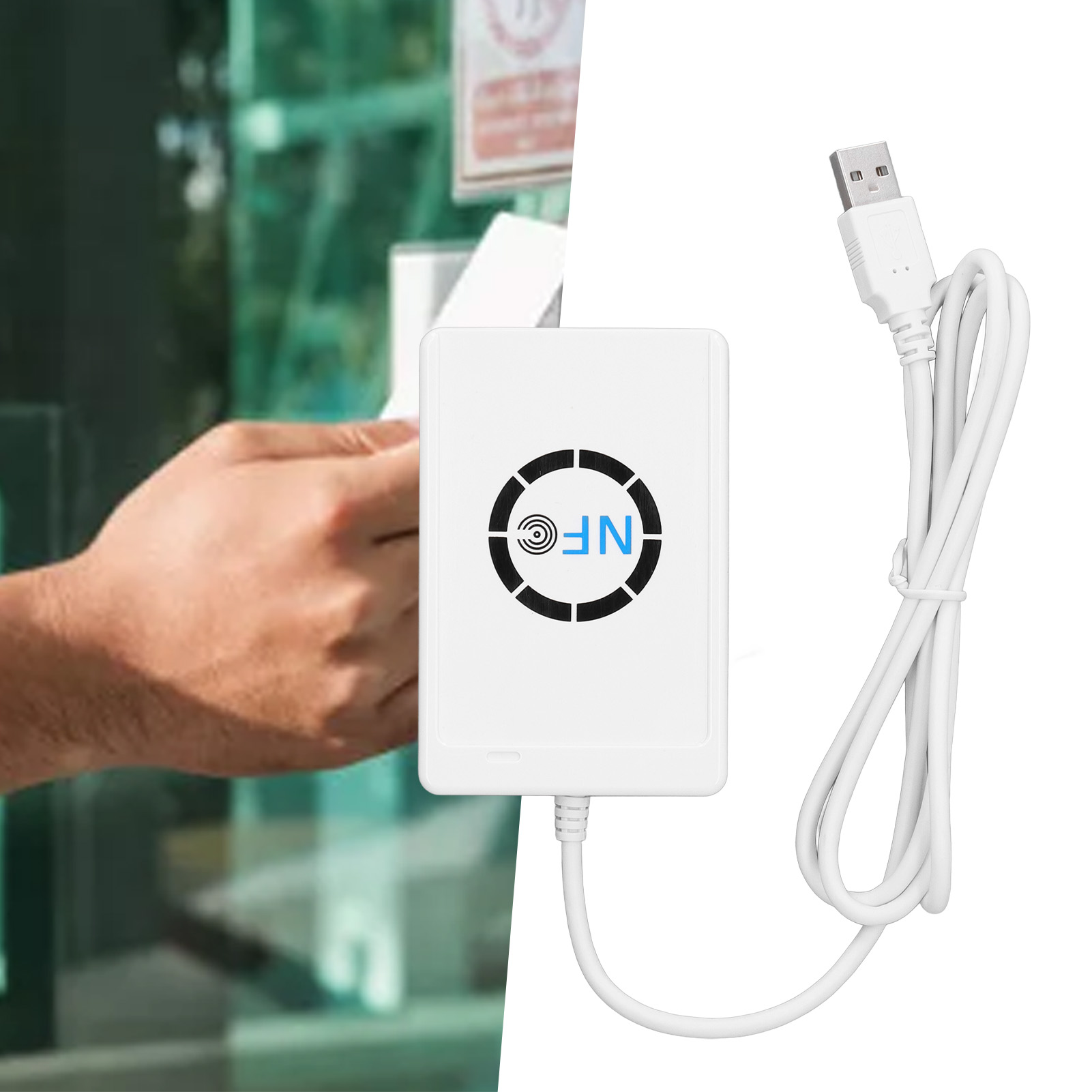 Lector de tarjetas IC intelige - Smart Card Reader reseña y precio