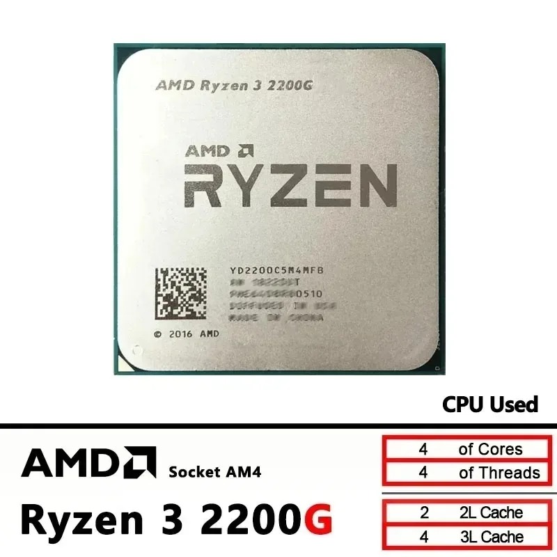 CPU YD2200C5M4MFB Socket AM4 1 - Amd Cpu Ryzen 5 reseña y precio