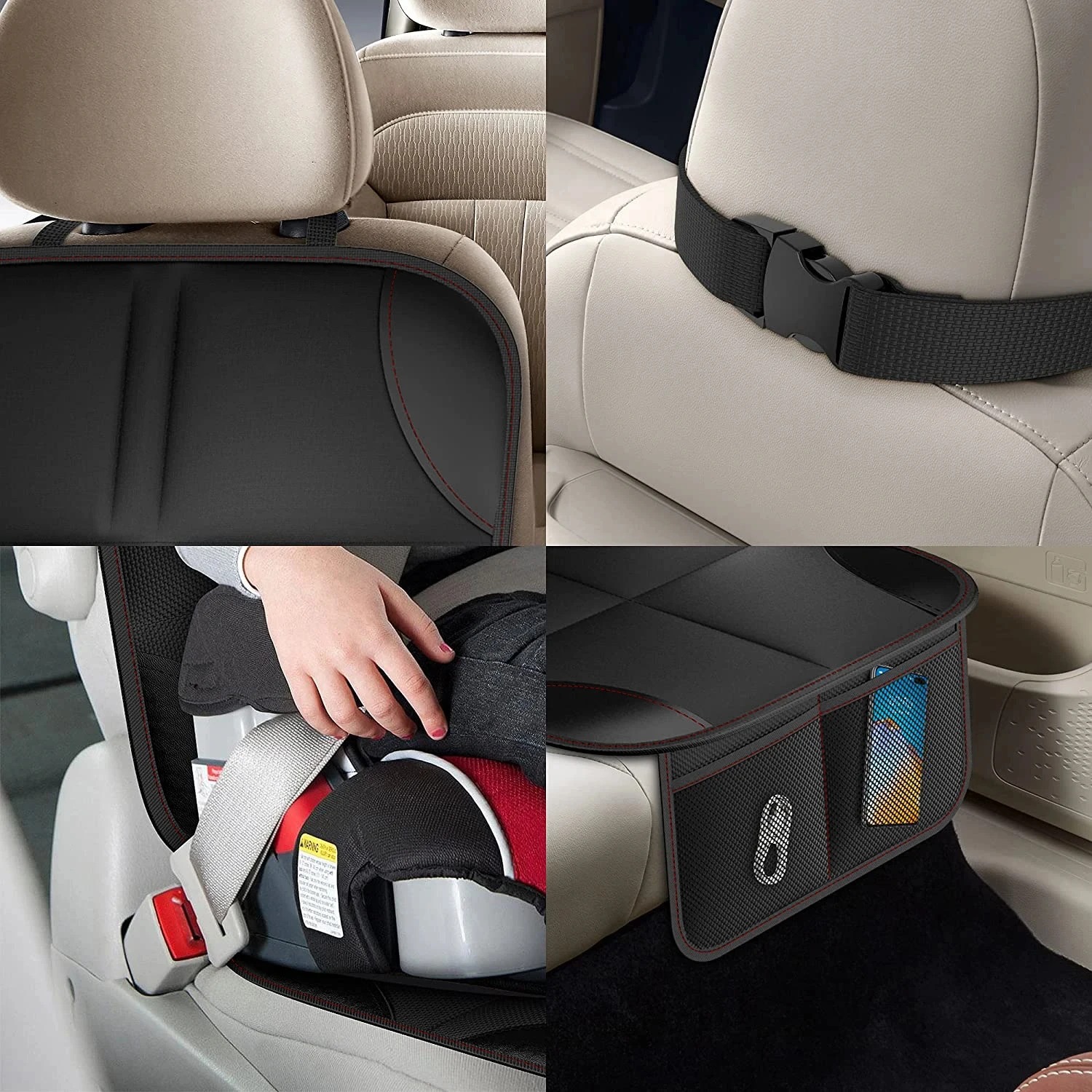 Protector de Asiento de Coche  - Surge Protector Rack reseña y precio