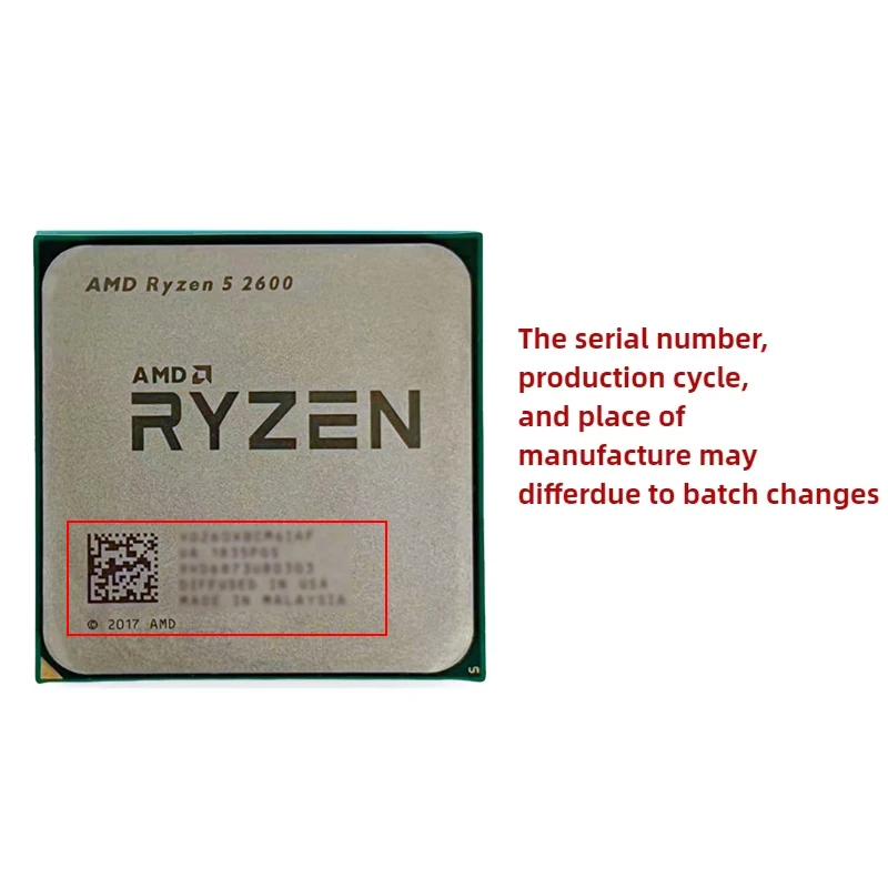 Procesador AMD Ryzen 5 R5 2600 - Amd Cpu Ryzen 5 reseña y precio