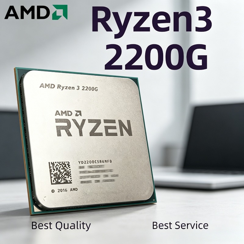 CPU AMD Ryzen 3 2200G 3.5 GHz  - Amd Cpu Ryzen 5 reseña y precio