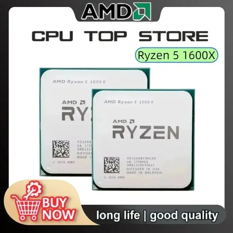 AMD Ryzen 5 1600X Original y N - Amd Cpu Ryzen 5 reseña y precio