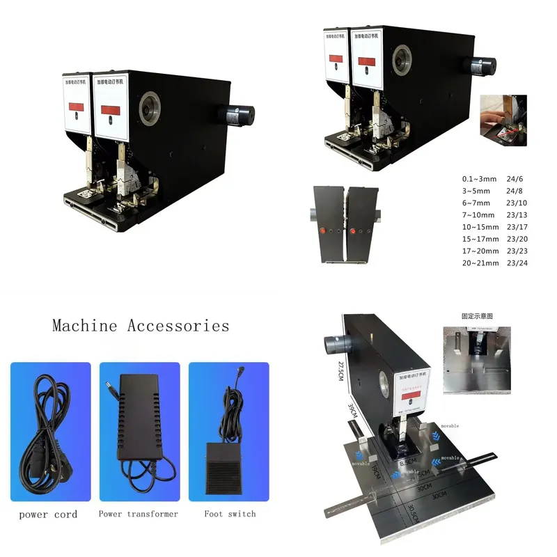 Engrapadora Eléctrica de Doble - Electric Stapler Heavy reseña y precio